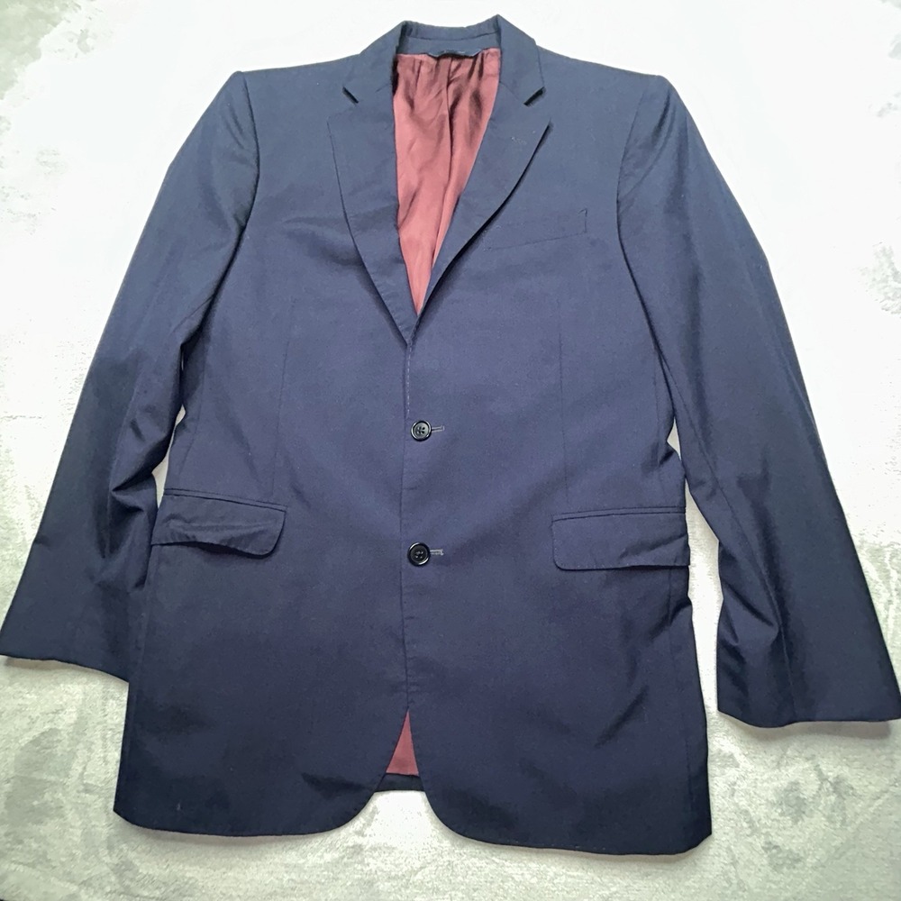 Brooks Brothers Regent Blazer 40R Navy Wool VBC Vitale Barberis Canonico